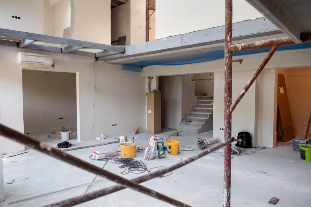 chantier de rénovation